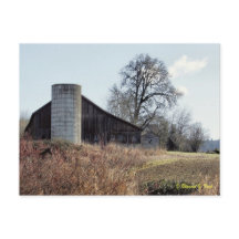 Barn en Silo - Briefkaart