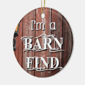 Barn Find Keramisch Ornament (Links)