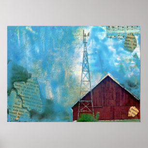Barn gemengde media 3 poster