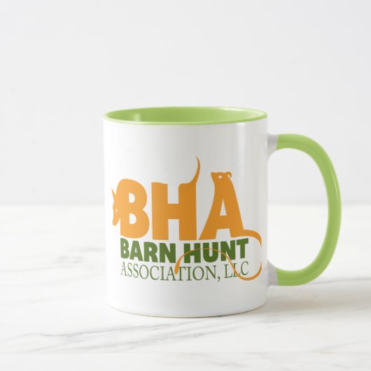 Barn Hunt Association LLC Logo Gear Mok (Rechts)