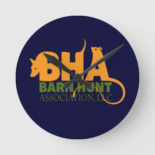 Barn Hunt Association LLC Logo Gear Ronde Klok