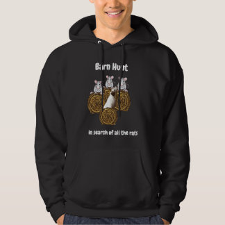 Barn Hunt op zoek naar ratten Parson Russell Terri Hoodie