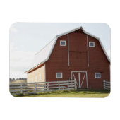 Barn in landschap magneet (Horizontaal)