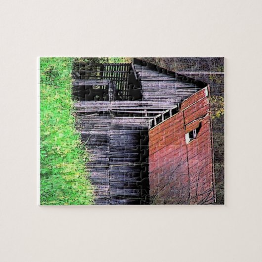 Barn Legpuzzel (Horizontaal)