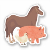 Barn Life Sticker (Voorkant)
