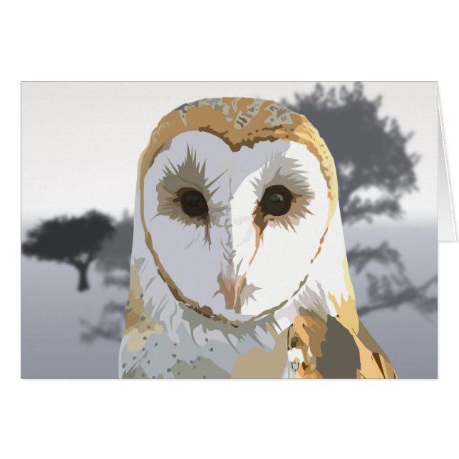Barn Owl (Devant horizontal)