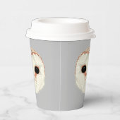 Barn Owl 8oz. Gobelets en papier (Droite)