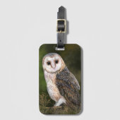 Barn Owl Bagagelabel (Voorkant (verticaal))
