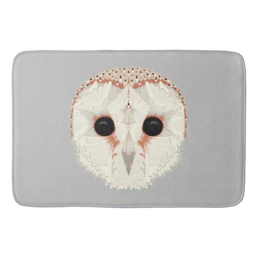 Barn Owl Bath Mat (Voorkant)
