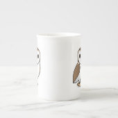 Barn Owl Bone China Mok (Voorkant)