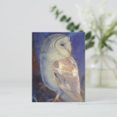 Barn Owl Briefkaart (Staand voorkant)