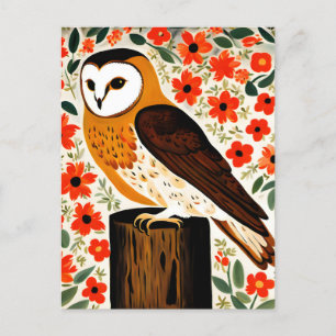 Barn Owl Briefkaart