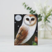 BARN OWL Briefkaart (Staand voorkant)