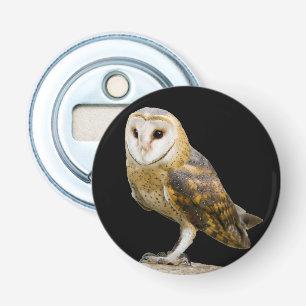 Barn Owl Button Flesopener