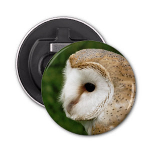 BARN OWL BUTTON FLESOPENER