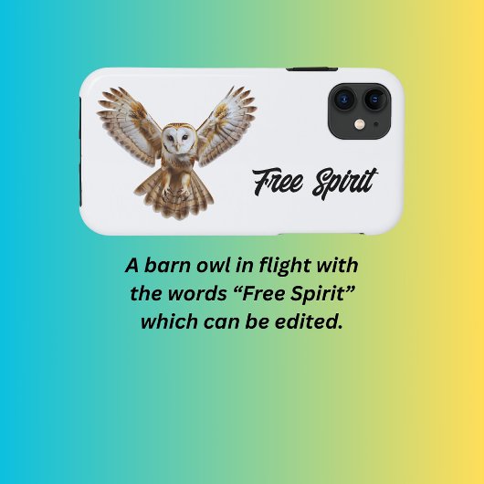 Barn Owl Case-Mate iPhone Case