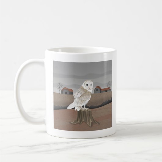 Barn Owl Koffiemok (Links)