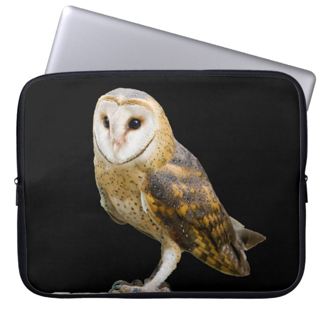 Barn Owl Laptop Sleeve (Voorkant)