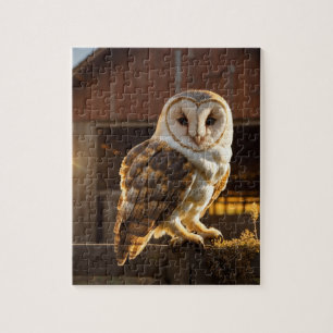 Barn Owl Legpuzzel