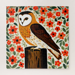 Barn Owl Legpuzzel