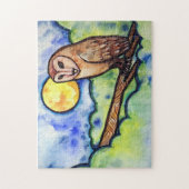 Barn Owl Legpuzzel (Verticaal)