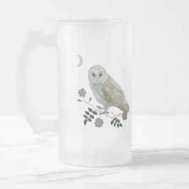 Barn Owl Matglas Bierpul
