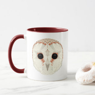 Barn Owl Mok Dark Red
