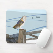 Barn owl Mouse mat Muismat (Met muis)