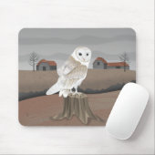 Barn Owl Muismat (Met muis)