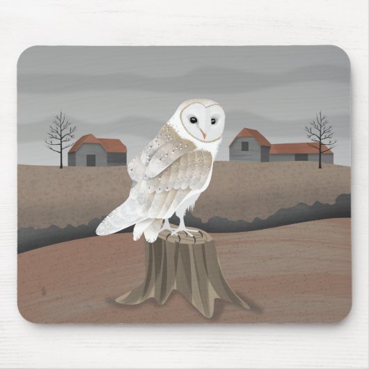 Barn Owl Muismat (Voorkant)