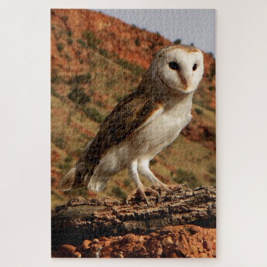 Barn owl, Outback Australia Legpuzzel (Verticaal)
