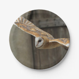 Barn Owl Papieren Bordje
