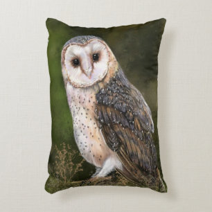 Barn Owl Pillow Accent Kussen