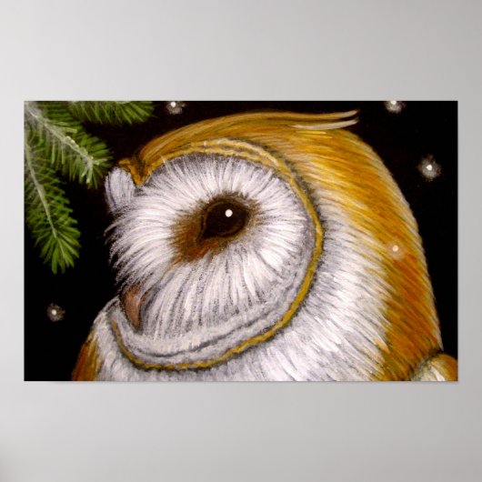 BARN OWL Poster (Voorkant)