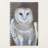 Barn Owl Raptor Foto Planner (Voorkant)