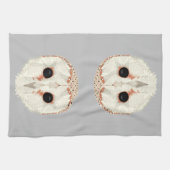 Barn Owl Serviette de cuisine (Horizontal)