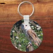 Barn Owl Sleutelhanger (Voorkant)