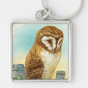  Barn Owl Sleutelhanger