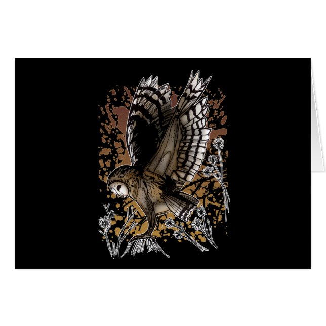 Barn Owl Stance (Voorkant Horizontaal)