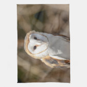Barn Owl Theedoek (Verticaal)