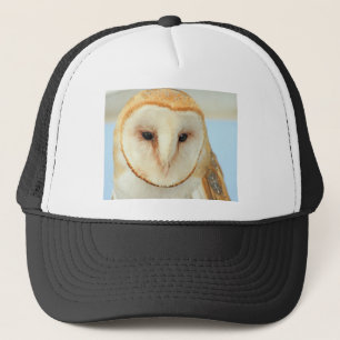 Barn owl trucker pet