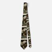 Barn Owl (Tyto alba) Audubon's Birds of America Stropdas (Voorkant)