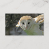 Barn Owl Visitekaartje (Achterkant)