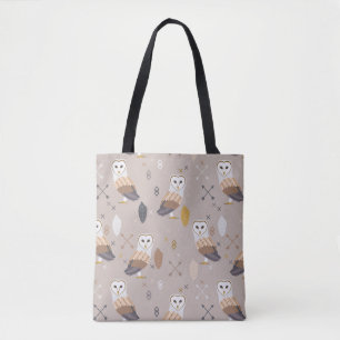 Barn Owls Arrows en Feathers Draagtas