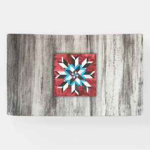 Barn Quilt Star 1 Spandoek