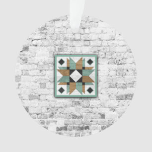 Barn Quilt Star 9 Ornament