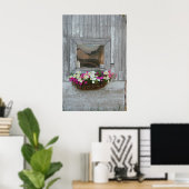Barn Reflection Poster (Thuiskantoor)