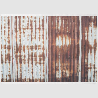 Barn Roof Corrugated Tin Tissuepapier