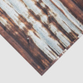 Barn Roof Corrugated Tin Tissuepapier (Detail)
