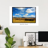 Barn & Sky, Leadville, Colorado Poster (Thuiskantoor)
